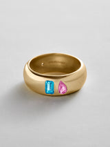 BaubleBar Blue Zircon|Rose -
Personalized crystal ring