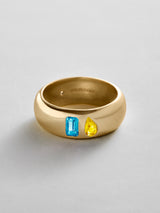 BaubleBar Blue Zircon|Topaz -
Personalized crystal ring