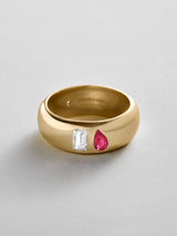 BaubleBar Crystal|Ruby -
Personalized crystal ring