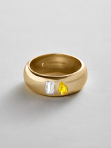 BaubleBar Crystal|Topaz -
Personalized crystal ring