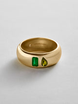 BaubleBar Emerald|Peridot -
Personalized crystal ring