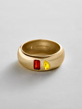 BaubleBar Garnet|Topaz -
Personalized crystal ring