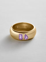 BaubleBar Light Amethyst|Light Amethyst -
Personalized crystal ring