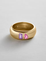 BaubleBar Light Amethyst|Rose -
Personalized crystal ring