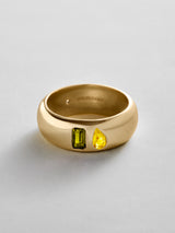 BaubleBar Peridot|Topaz -
Personalized crystal ring