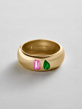 BaubleBar Rose|Emerald -
Personalized crystal ring