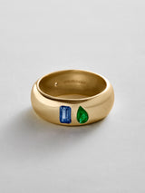 BaubleBar Sapphire|Emerald -
Personalized crystal ring