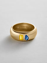 BaubleBar Topaz|Sapphire -
Personalized crystal ring