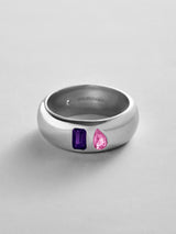 BaubleBar Amethyst|Rose -
Personalized crystal ring