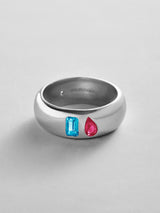BaubleBar Blue Zircon|Ruby -
Personalized crystal ring