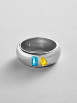 BaubleBar Blue Zircon|Topaz -
Personalized crystal ring