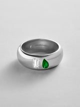 BaubleBar Crystal|Emerald -
Personalized crystal ring