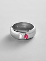 BaubleBar Crystal|Ruby -
Personalized crystal ring