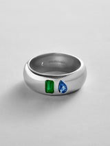 BaubleBar Emerald|Sapphire -
Personalized crystal ring