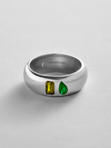 BaubleBar Peridot|Emerald -
Personalized crystal ring