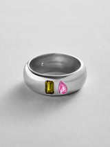BaubleBar Peridot|Rose -
Personalized crystal ring