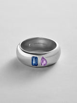 BaubleBar Sapphire|Light Amethyst -
Personalized crystal ring