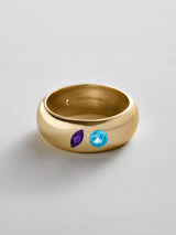 BaubleBar Amethyst|Blue Zircon -
Personalized crystal ring