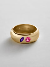 BaubleBar Amethyst|Ruby -
Personalized crystal ring
