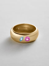 BaubleBar Aquamarine|Rose -
Personalized crystal ring