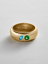 BaubleBar Blue Zircon|Emerald -
Personalized crystal ring