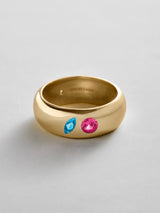 BaubleBar Blue Zircon|Ruby -
Personalized crystal ring