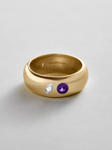 BaubleBar Crystal|Amethyst -
Personalized crystal ring