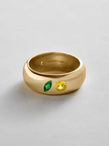BaubleBar Emerald|Topaz -
Personalized crystal ring