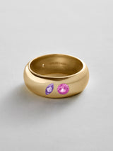 BaubleBar Light Amethyst|Rose -
Personalized crystal ring