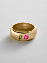 BaubleBar Peridot|Ruby -
Personalized crystal ring