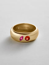 BaubleBar Ruby|Garnet -
Personalized crystal ring