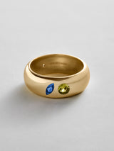 BaubleBar Sapphire|Peridot -
Personalized crystal ring
