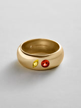 BaubleBar Topaz|Garnet -
Personalized crystal ring