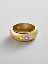 BaubleBar Topaz|Light Amethyst -
Personalized crystal ring