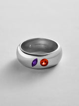 BaubleBar Amethyst|Garnet -
Personalized crystal ring