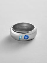 BaubleBar Aquamarine|Sapphire -
Personalized crystal ring