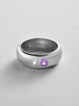 BaubleBar Crystal|Light Amethyst -
Personalized crystal ring