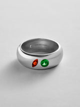 BaubleBar Garnet|Emerald -
Personalized crystal ring