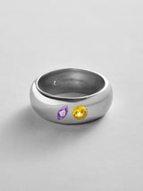 BaubleBar Light Amethyst|Topaz -
Personalized crystal ring
