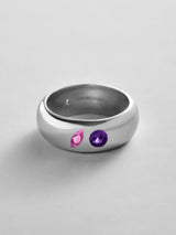 BaubleBar Rose|Amethyst -
Personalized crystal ring