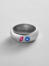 BaubleBar Ruby|Sapphire -
Personalized crystal ring