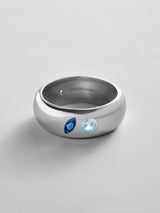 BaubleBar Sapphire|Aquamarine -
Personalized crystal ring