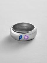BaubleBar Sapphire|Light Amethyst -
Personalized crystal ring