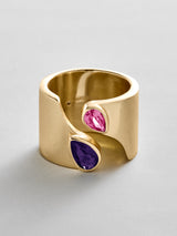 BaubleBar Amethyst|Rose -
Personalized crystal ring