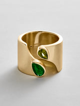 BaubleBar Emerald|Peridot -
Personalized crystal ring