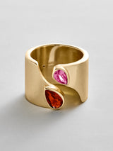 BaubleBar Garnet|Rose -
Personalized crystal ring
