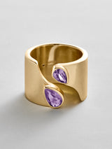 BaubleBar Light Amethyst|Light Amethyst -
Personalized crystal ring