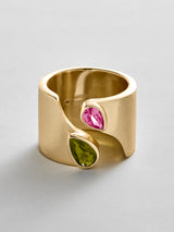 BaubleBar Peridot|Rose -
Personalized crystal ring