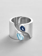 BaubleBar Aquamarine|Sapphire -
Personalized crystal ring