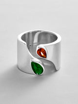 BaubleBar Emerald|Garnet -
Personalized crystal ring